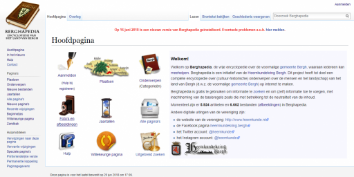 Startpagina Berghapedia
