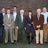 Van links naar rechts: Marcel Dijkman, Edwin Zweers, Antoine Booms, John Thoben, Jacqueline Wissink, Gerard Booms, Jos Mijnen en Ben Bisseling.