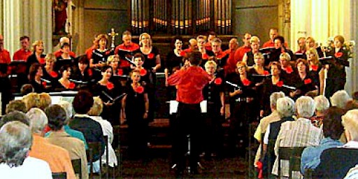 Weerklank tijdens het concert in de St. Oswalduskerk in Zeddam op 28 juni 2006