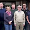 v.l.n.r.: Jos Mijnen, Johan Lukkassen, Ruth Esselink-Mijnen, Ben Bisseling, Gerard Booms (vice-voorzitter), Frits Frauenfelder (secretaris), Edwin Zweers (voorzitter), Peter Brücker (penningmeester). Niet op de foto (wel bestuurslid): Otto Smits