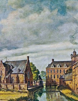 In 1743 schildert Jan de Beijer de NH kerk en het kasteel.
