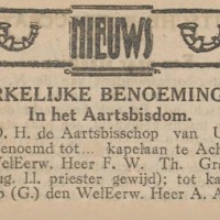 Een gedeelte van een bericht uit de Tilburgsche Courant van 10 september 1925.