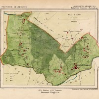 Bergh - 's-Heerenbergse deel van de Gemeente Bergh (Oude Kadastrale kaart 1)