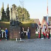 Dodenherdenking bij het monument van de Goede Herder in 2016.