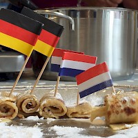 Duitsland en Nederland, liefde geet deur de maag.