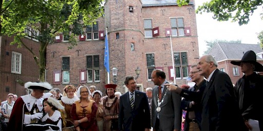 De opening van het nieuwe museum gebeurde in een 'historische sfeer'. Foto: Rob Vister