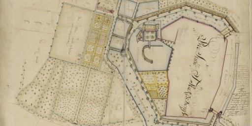 Kaart 's-Heerenberg 1727