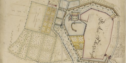 Kaart 's-Heerenberg 1727