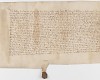 De stadsbrief van 8 september 1379 Een afbeelding in hoge resolutie is te vinden in het online archief van Huis Bergh