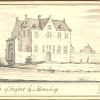 Huis Hassent door Jacobus Stellingwerff in 1720 gekopieerd van oudere tekeningen van Diederick Tiellemans en Maximilliaen de Raet