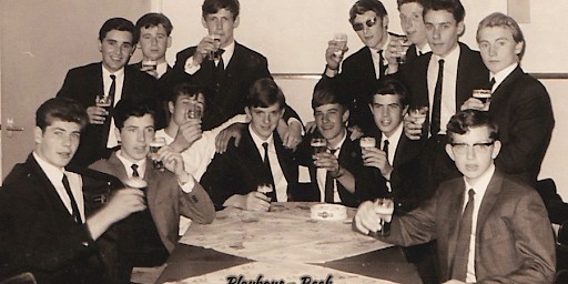 De Playboys is een jongerengroep in Beek. (1970)